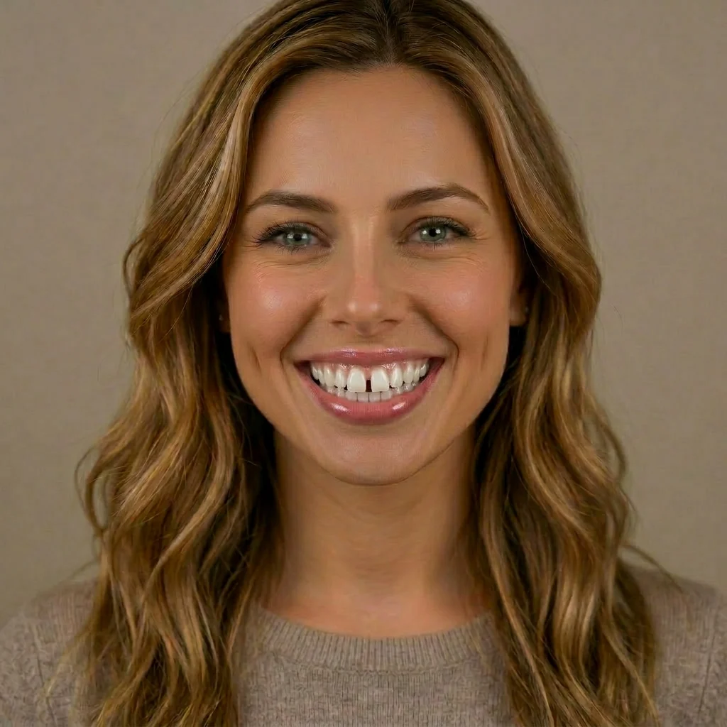 Veneers Gap Closure - Before